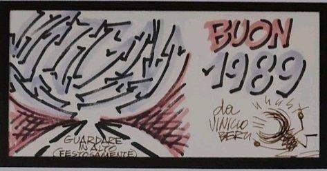 Vinicio Berti (1921-1991) - Buon 1989, Antiek en Kunst, Kunst | Designobjecten