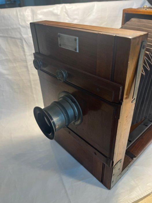 merkloos Houten reis camera , decoratie, vintage Appareil, Audio, Tv en Foto, Fotocamera's Analoog