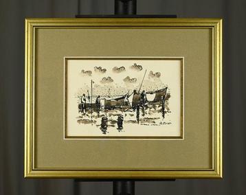 René Prin (1905-1985) - Les barques