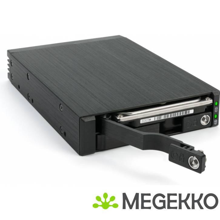 Fantec MR-25DUAL HDD-/SSD-behuizing Zwart, Computers en Software, Harde schijven, Nieuw, Verzenden