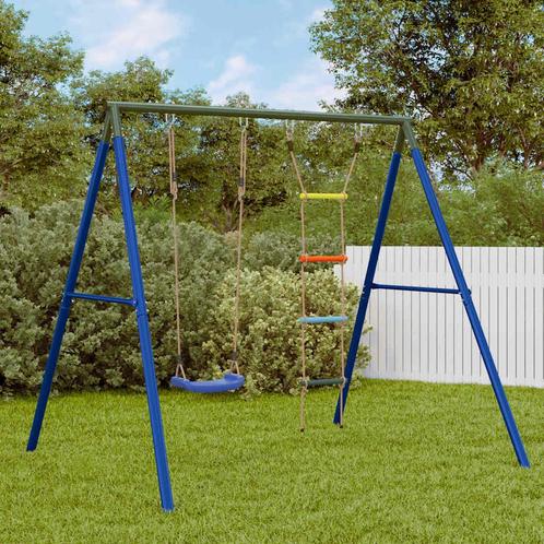 vidaXL Schommelset met schommel en ladder, Kinderen en Baby's, Speelgoed | Buiten | Speeltoestellen, Nieuw, Verzenden
