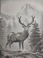 ARAZZO en Jacquard Alpaga avec Cervo en Montagne - 185x140cm