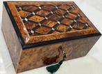 Kist - Palissander, Thuya, Satijnhout, Antiek en Kunst