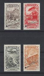 Spanje 1938 - Liefdadigheidskleurfout, Postzegels en Munten, Postzegels | Europa | Spanje, Gestempeld