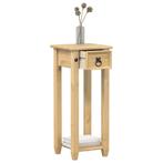 vidaXL Plantenstandaard Corona 30x30x73 cm massief, Tuin en Terras, Verzenden, Nieuw