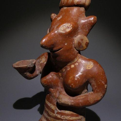 Nayarit, Westkust Mexico, 100 v.Chr. - 200 n.Chr. Terracotta, Verzamelen, Mineralen en Fossielen