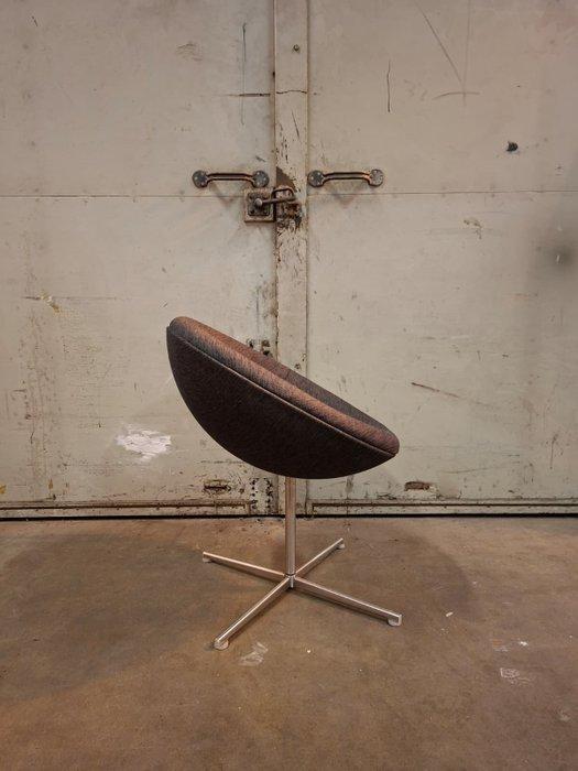Vitra - Verner Panton - Fauteuil - C1 - Chroom, Katoen -, Antiek en Kunst, Antiek | Meubels | Stoelen en Sofa's