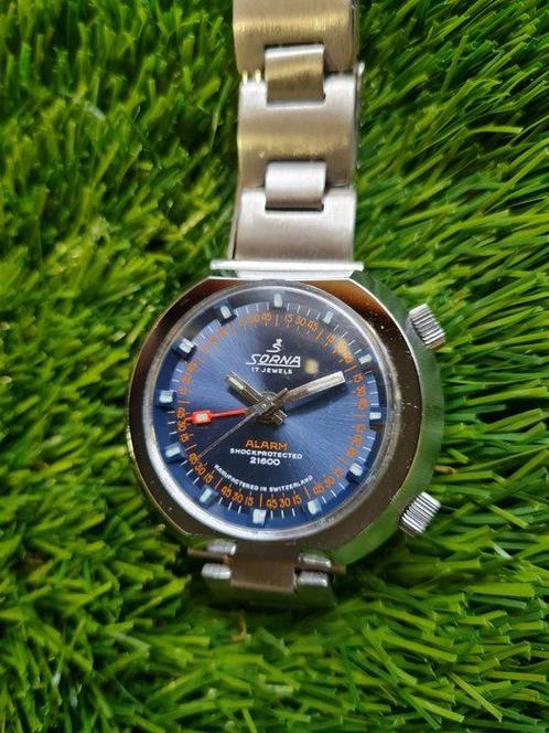 Sorna alarm 21600 new old stock - Zonder Minimumprijs -, Handtassen en Accessoires, Horloges | Heren