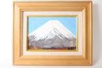 Mt. Fuji - Gesigneerd en ingelijst - Papier -  Hozumi