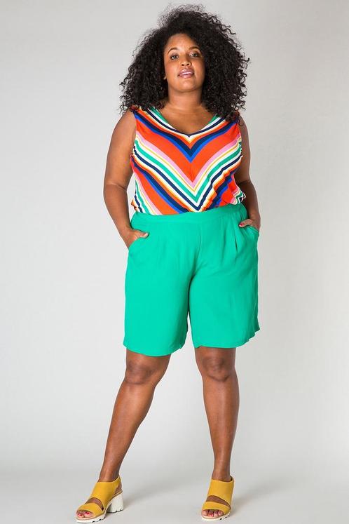 Broek Fien Ivy Bella bermuda52(3)Maat 46/48 (XL) of groter, Kleding | Dames, Broeken en Pantalons, Overige kleuren, Nieuw, Maat 46/48 (XL) of groter