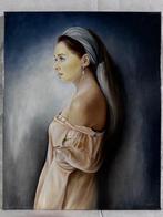 École italienne (XX) - Ritratto, Antiek en Kunst