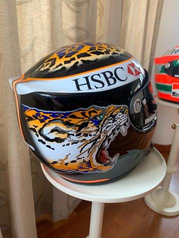 Jaguar Racing - Eddie Irvine - Casque réplique beschikbaar voor biedingen