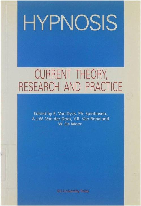 Hypnosis : current theory, research and practice R. van, Boeken, Psychologie, Gelezen, Verzenden
