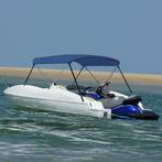 vidaXL Biminitop 2-boogs 180x150x110 cm marineblauw, Watersport en Boten, Verzenden, Nieuw