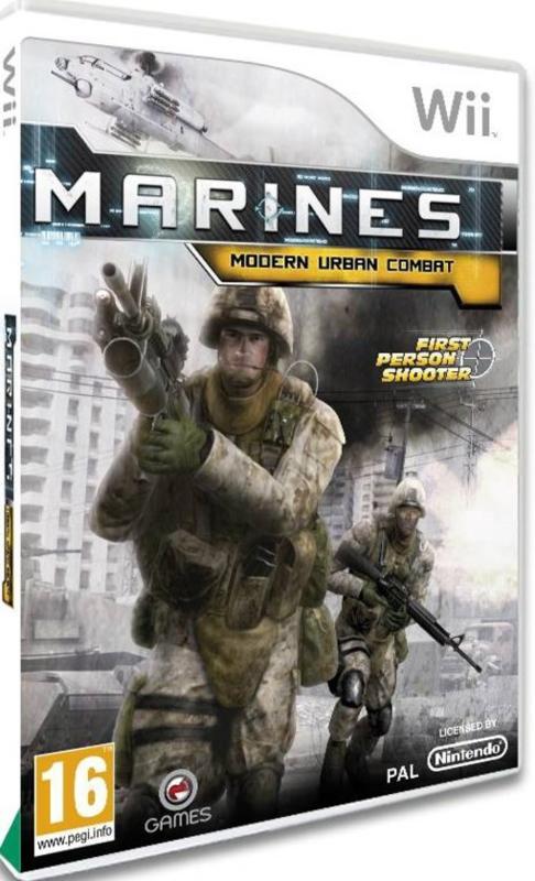 Marines, Modern Urban Combat (Nintendo wii tweedehands game), Consoles de jeu & Jeux vidéo, Consoles de jeu | Nintendo Wii, Enlèvement ou Envoi