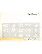 1995 OPEL CORSA B INSTRUCTIEBOEKJE DUITS, Auto diversen, Handleidingen en Instructieboekjes