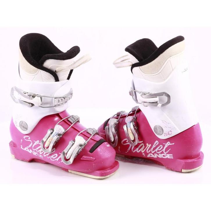 30 30,5 kinder skischoenen LANGE STARLET 50 2022, aluminum b, Sport en Fitness, Skiën en Langlaufen, Ski, Schoenen, Gebruikt, Overige merken