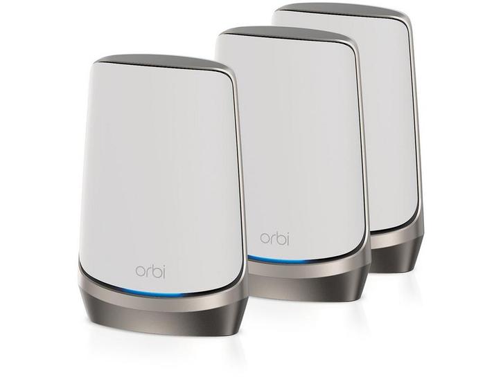 Netgear Orbi RBKE963 - Mesh WiFi 6E-systeem - Quad-band tot, Computers en Software, Routers en Modems, Zo goed als nieuw, Verzenden
