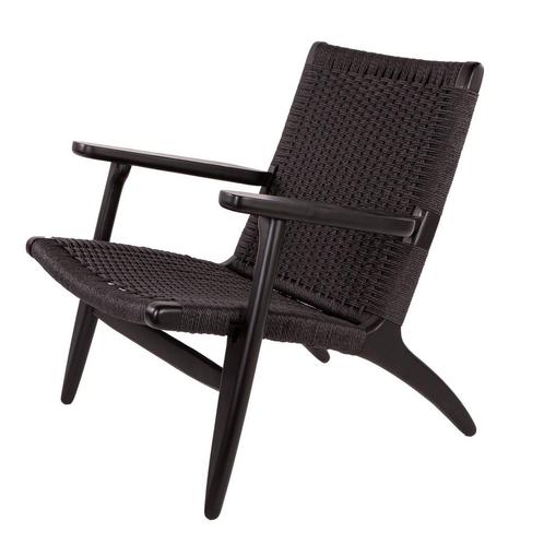 Lounge stoel Easy Chair zwart, Huis en Inrichting, Fauteuils, Nieuw, Verzenden