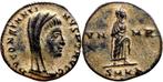 Romeinse Rijk Lot of 3 Æ Folles 4th century AD (Zonder