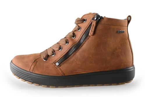 Ecco Veterboots in maat 39 Bruin | 5% extra korting, Kleding | Dames, Schoenen, Bruin, Gedragen, Overige typen, Verzenden