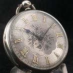 Silver dial Fusee Pocket watch - Heren - 1866