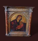 Scuola Veneto - Cretese (XVII) - La Madonna del latte