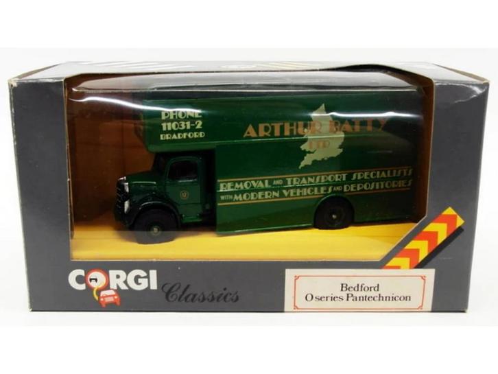 Schaal 1:50 Corgi D953/14 Bedford O Series Pantechnicon V..., Hobby en Vrije tijd, Modelauto's | 1:50, Gebruikt, Corgi, Ophalen of Verzenden
