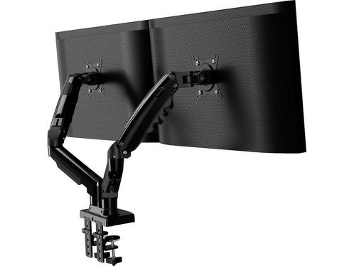 Monitorhouder 2 monitoren voor 19 tot 32 inch beeldschermen, Huis en Inrichting, Woonaccessoires | Overige, Zo goed als nieuw