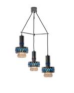 Massive - Lampe à suspendre - Acier, Verre, Plexiglass -, Antiek en Kunst