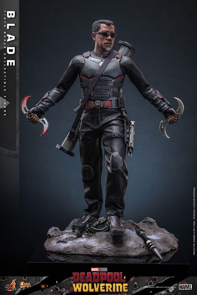 Deadpool & Wolverine Action Figure 1/6 Blade 30 cm, Verzamelen, Film en Tv, Ophalen of Verzenden