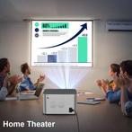 Android 11 Projector - 580 ANSI Lumen - Beamer Home Media, TV, Hi-fi & Vidéo, Projecteurs dias, Verzenden