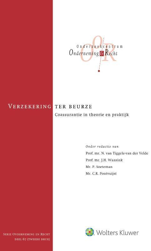 Verzekering ter beurze / Onderneming en recht 9789013143416, Boeken, Wetenschap, Zo goed als nieuw, Verzenden
