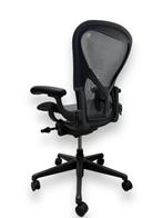 Herman Miller Aeron Remastered, 12 jaar garantie, Verzenden, Zwart, Nieuw, Bureaustoel