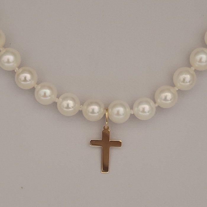 Zonder minimumprijs - Ketting met hanger - 18 karaat Geel, Handtassen en Accessoires, Antieke sieraden