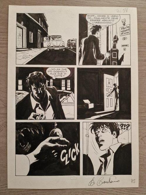 Casertano, Giampiero - 1 Original page - Dylan Dog - n. 127, Livres, BD