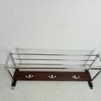 Porte-manteau - Aluminium, Hêtre, plaqué palissandre et