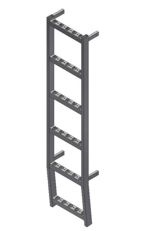 RVS deurladder Ford Transit Connect 2013-2022  Equinox, Auto diversen, Auto-accessoires, Nieuw, Verzenden