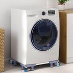 vidaXL Wasmachinesokkel Grijs 66 x 66 x 12 cm Metaal, Elektronische apparatuur, Wasmachines, Verzenden, Nieuw