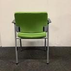 Complete set 2x Ahrend 312 vergaderstoelen, groen - grijs, Huis en Inrichting, Stoelen, Gebruikt, Zwart