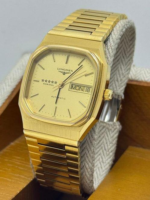 Longines - Admiral - Zonder Minimumprijs - Automatic Ref: L7, Handtassen en Accessoires, Horloges | Antiek