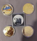 Maritieme objecten (5) - Verguld, Verzilverd- RMS TITANIC, Antiek en Kunst