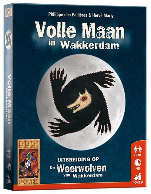 Weerwolven van Wakkerdam: Volle Maan in Wakkerdam Uitbreidin, Hobby en Vrije tijd, Gezelschapsspellen | Kaartspellen, Ophalen of Verzenden