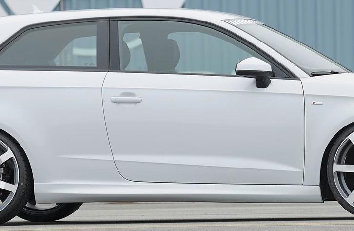 Rieger side skirt | Audi A3 8V 2013-2016 5D/sedan | ABS | Re, Auto-onderdelen, Carrosserie, Nieuw, Audi, Verzenden