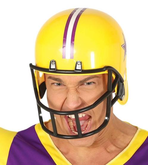 American Football Helm Geel, Hobby en Vrije tijd, Feestartikelen, Nieuw, Verzenden