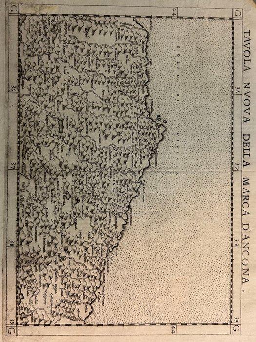 Italië - Marche//Fano – Senigallia – Ancona – Numana –, Livres, Atlas & Cartes géographiques
