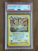 Pokémon - 1 Graded card - 2000 Dark Raichu Holo - PSA 7, Hobby en Vrije tijd, Nieuw