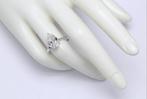 Zonder Minimumprijs - Ring - 18 karaat Witgoud - 3.02ct. tw., Nieuw