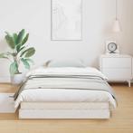 vidaXL Vloerbedframe 100x220 cm Massief Hout Grenen, Huis en Inrichting, Verzenden, Nieuw