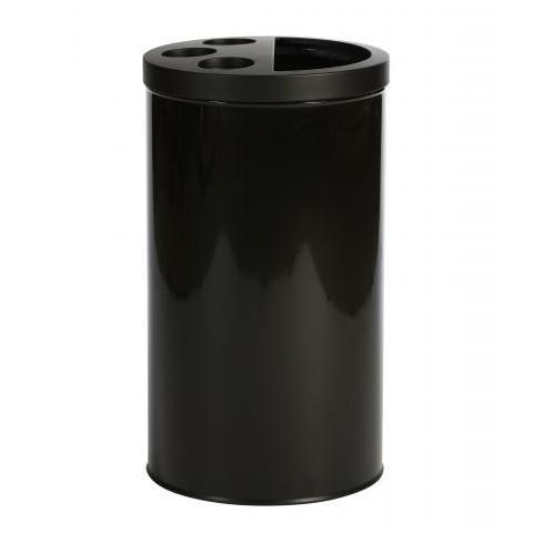 Afvalbak | Metaal (Zwart) | 40L | Wegwerpbekers +, Zakelijke goederen, Horeca | Keukenapparatuur, Nieuw in verpakking, Verzenden